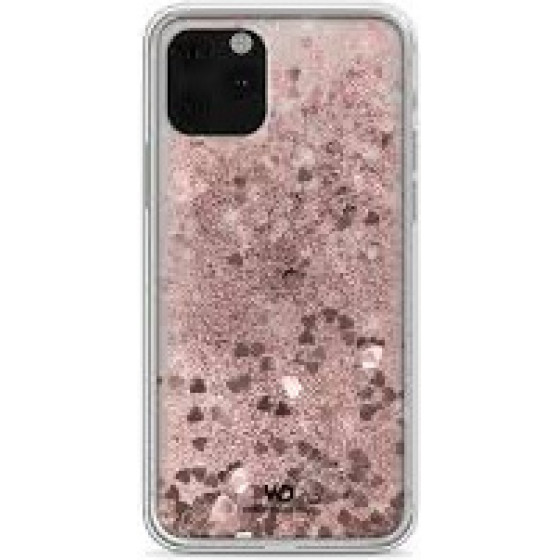 HAMA White Diamonds Sparkle Case Samsung Galaxy S9 ROSE-Gold HEARTS