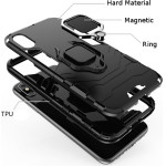 Huawei Case Armor Ring Magnetic P40 BLACK