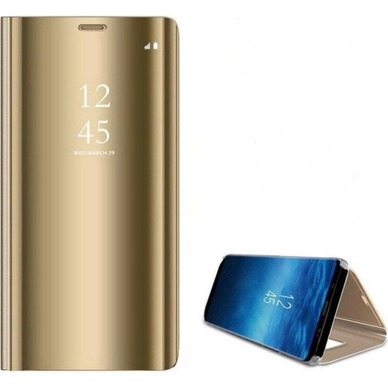 Huawei Etui Clear View Y6P GOLD