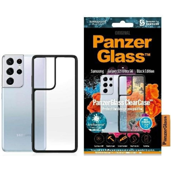 PanzerGlass Clearcase Samsung S21 Ultra G998 czarny/black