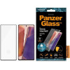 PanzerGlass Tempered Glass Curved Super + Samsung Note 20 Case Friendly Antibacterial BLACK