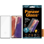 PanzerGlass Tempered Glass Curved Super + Samsung Note 20 Case Friendly Antibacterial BLACK