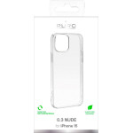 Puro Icon 0.3 Nude Case For Iphone 15 Transparent