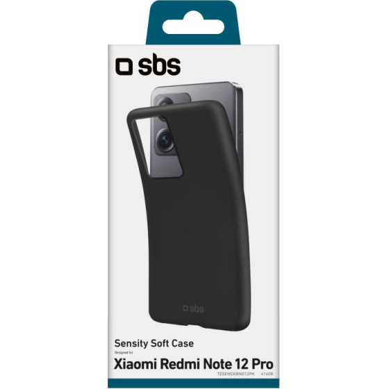 SBS - Case Sensity For Xiaomi Redmi Note 12 Pro, black