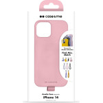 SBS Case & Me Amelie Cover In Leather Effect Material For Iphone 14- Pink
