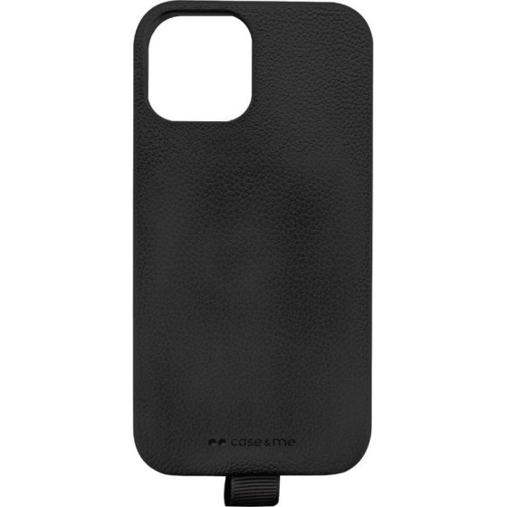 SBS CASE&Me Iphone 14 Plus Black Artificial Leather Case Amelie