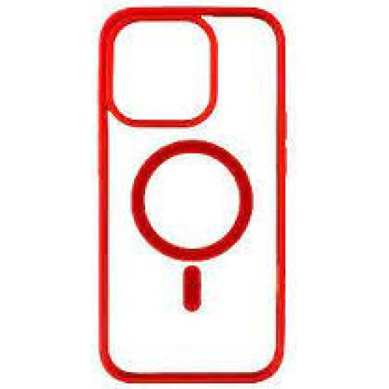 SBS Mag Frame Iphone 15 Case With Magsafe Red