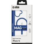 SBS Mag Frame Iphone 16 Case With Magsafe - Blue