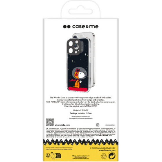 SBS Peanut-Print Case With Lens Protection For Iphone 15 Pro Max