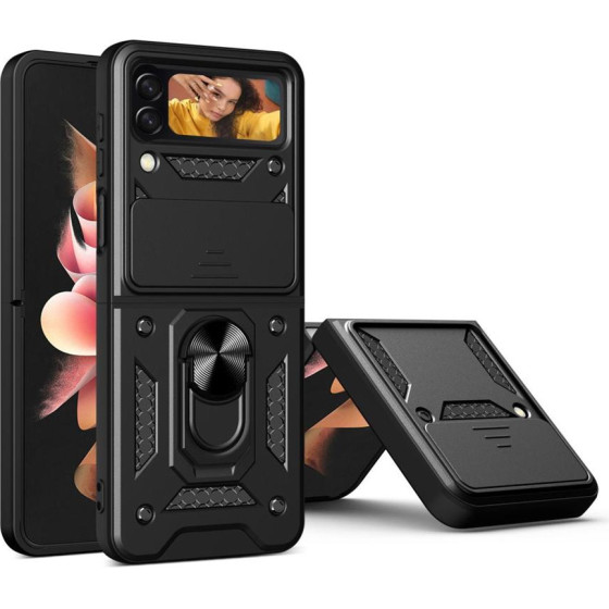 Tech-Protect Camshield Pro Galaxy Z Flip 4 BLACK