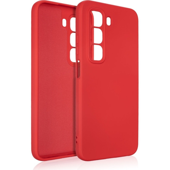 Beline Etui Silicone Infinix Hot 50 czerwony