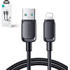 Joyroom Multi-Color Series A14 Lightning /USB-A 2.4A 1.2 m Cable - Black