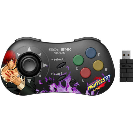 8BitDo NEOGEO �������� ����������� SNK Lori Yagami Edition (RET00373) ��� Windows PC, Android, and NEOGEO mini