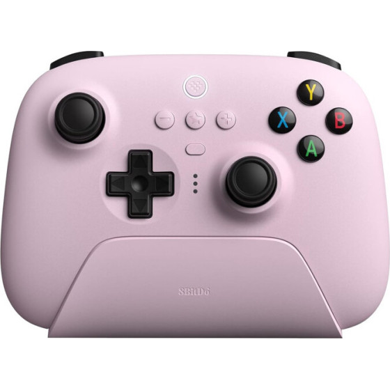 8BitDo Ultimate �������� ����������� 2,4 g Pastel Pink (RET00314) �� ���� ��������, ������� �� PC, Android, Steam Deck, Apple