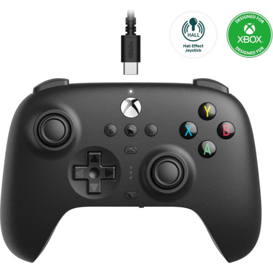 8BitDo Ultimate Wired Controller Black (RET00420) ��� Xbox & Windows PC, Hall Effect ��� ��������� Hall