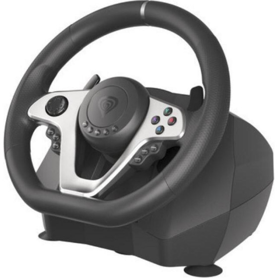 GENESIS Gaming Driving Wheel Seaborg 400 For PC/Console - (NGK-1567)