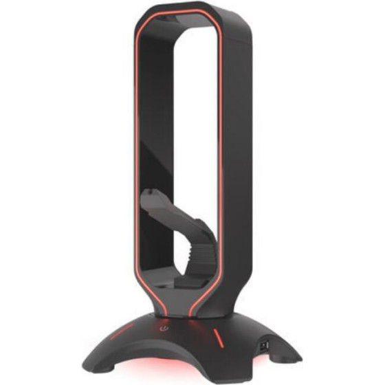 GENESIS Gaming Holder Vanad 500 For Headset & Mouse. Usb Hub Backlight - (NBU-1602)