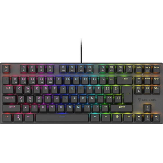 GENESIS Gaming Keyboard Thor 303 Tkl Black Us Mechanical RGB, Brown Switch, Hot Swap - (NKG-2175)