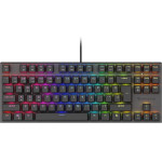 GENESIS Gaming Keyboard Thor 303 Tkl Black Us Mechanical RGB, Silent Switch, Hot Swap - (NKG-1881)