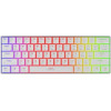 GENESIS Gaming Keyboard Thor 660 G2 Us White Wireless Rgb Mechanical Cateron Brown GNSNKG-2197) - (NKG-2197)