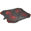 GENESIS Gaming Laptop Cooler Pad Oxid 260 - 4 fans, Led light, 2 Usb - (NHG-2075)