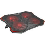 GENESIS Gaming Laptop Cooler Pad Oxid 260 - 4 fans, Led light, 2 Usb - (NHG-2075)