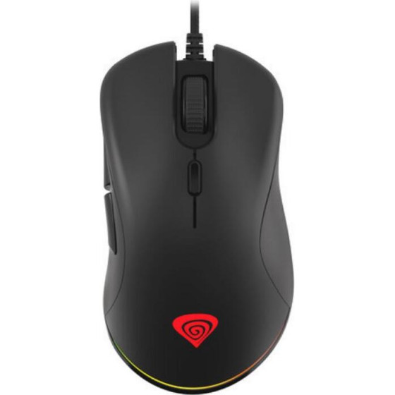 GENESIS Gaming Mouse Krypton 200 Optical 6400DPi With Software Black Silent - (NMG-1713)