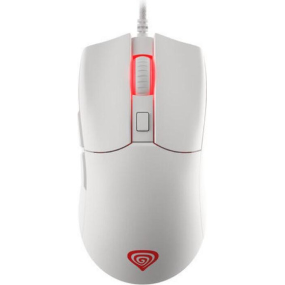 GENESIS Gaming Mouse Krypton 750 8000DPi Rgb Ultralight White PAW3333 - (NMG-1842)