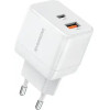 Riversong Travel Adapter Powerkub G20 Pro Dual Usb White - (AD117W)