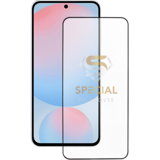 Idol 1991 Tempered Glass Samsung S24 Fe S721 6.7'' 9H 0.25mm 20D Full Glue Semi Curved BLACK