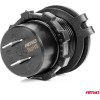 AMiO ����� �� 2 ����� Usb ��� ������ 12/24V Quick Charge 3.0 ��������� �� ���� Led ��� ����� - 1 ���. - (04218)