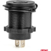 AMiO ����� �� 2 ����� Usb ��� ������ 12/24V Quick Charge 3.0 ��������� �� ���� Led ��� ����� - 1 ���. - (04218)