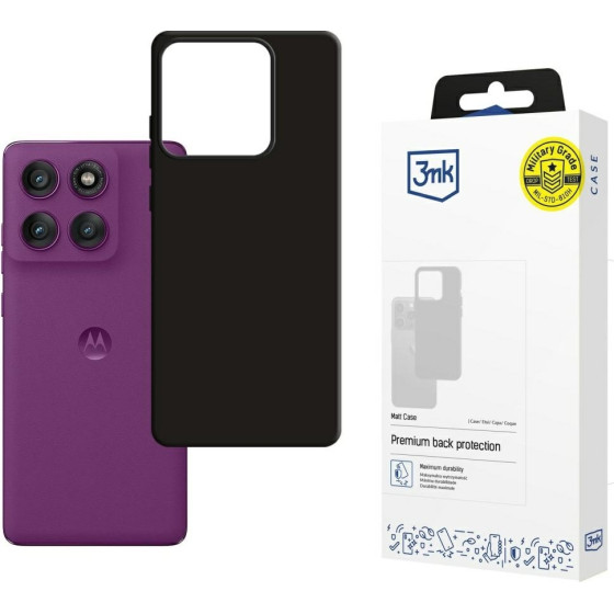 3MK Etui Matt Case Do Motorola Edge 60 Pro czarny
