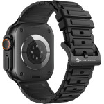 FORCELL F-Design FA06 Silicone Strap For Apple Watch 38 / 40 / 41 Mm black