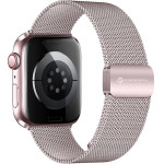 FORCELL F-Design FA14 Magnetic Stainless Steel Strap For Apple Watch 38 / 40 / 41 Mm pink