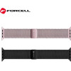 FORCELL F-Design FA14 Magnetic Stainless Steel Strap For Apple Watch 38 / 40 / 41 Mm pink