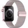 FORCELL F-Design FA14 Magnetic Stainless Steel Strap For Apple Watch 42 / 44 / 45 / 49 Mm pink