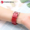 FORCELL F-Design FA20 Magnetic Eco Leather Strap For Apple Watch 42 / 44 / 45 / 49 Mm black