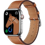 FORCELL F-Design FA20 Magnetic Eco Leather Strap For Apple Watch 42 / 44 / 45 / 49 Mm brown