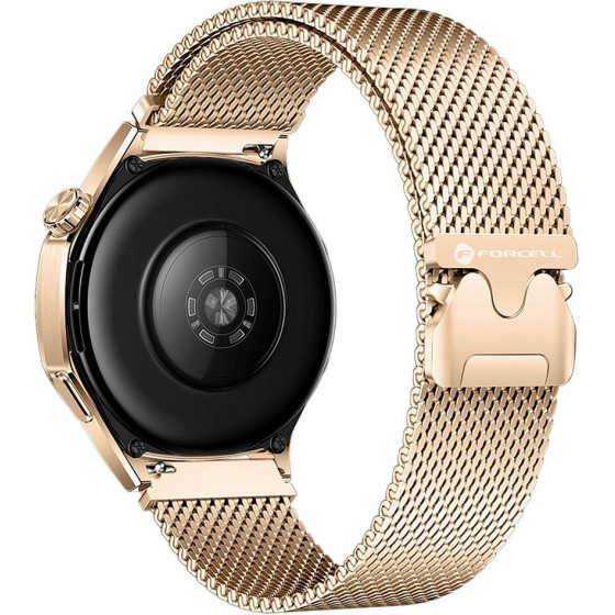 FORCELL F-Design FS10 Stailess Steel Strap For Samsung Watch 20 Mm gold
