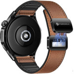 FORCELL F-Design FS20 Magnetic Eco Leather Strap For Samsung Watch 20 Mm brown
