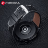 FORCELL F-Design FS21 Eco Leather Strap For Samsung Watch 20 Mm black