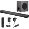 Osio Soundbar ��� �������� Subwoofer �� Bluetooth, AUX, USB, OPT, Hdmi ��� ��������������� - 256W - (OSBT-9060)