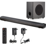 Osio Soundbar ��� �������� Subwoofer �� Bluetooth, AUX, USB, OPT, Hdmi ��� ��������������� - 256W - (OSBT-9060)