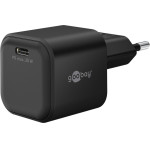 Goobay USB-C(TM) Pd Gan Fast Charger Nano (20 W) Black - (76690)