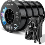 Creality CR-Petg Value Pack 4kg - 4x Black 3D Printer Filament No Reel - (3301030141)