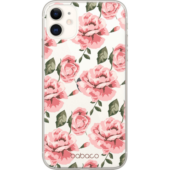 Babaco Case Overprint Flowers 013 Samsung Galaxy A72 5G TRANSPARENT