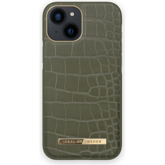 Ideal Of Sweden IDACAW20-I2154-327 Iphone 13 Mini Case Khaki CROCO