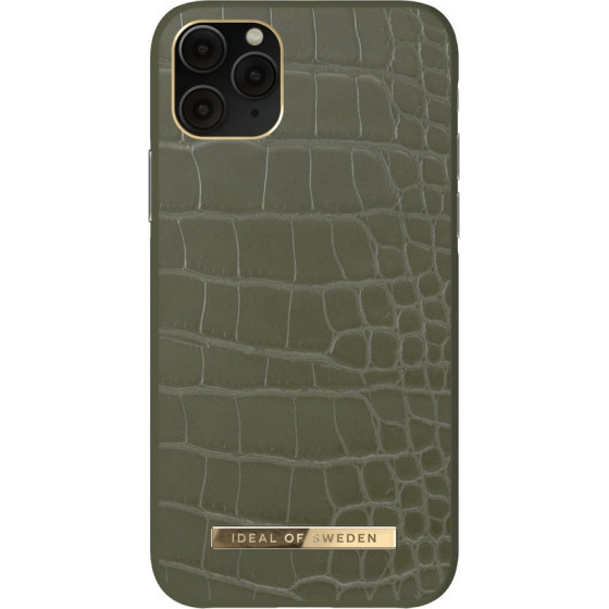 Ideal Of Sweden IDACAW21-I1958-327 Iphone 11 Pro Case Khaki CROCO