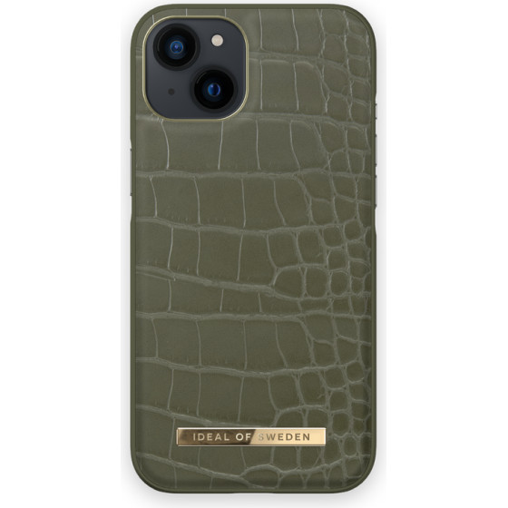 Ideal Of Sweden Ideal Of Seden IDACAW21-I2167-327 Iphone 13 Pro Max Case Khaki CROCO